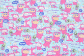 Japanese Anime Crayon Shinchan & Cinnamoroll Fabric made in Japan by the Half yard